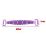 Body Silicone Brush Scrub Body Exfoliating Sponge Brush Bathroom Shower Back Brush Bath Stain Removal Bath Belt - Image 5