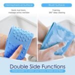 Body Silicone Brush Scrub Body Exfoliating Sponge Brush Bathroom Shower Back Brush Bath Stain Removal Bath Belt - Image 4