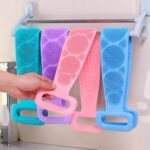 Body Silicone Brush Scrub Body Exfoliating Sponge Brush Bathroom Shower Back Brush Bath Stain Removal Bath Belt - Image 2