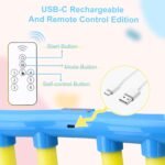 OCES Reflex Stick Game, Reflex Sticks Reaction Training Hand Speed Challenge Game, Upgrade Hand Eye Coordination Training Catching Toy Remote Control 3 Adjustable Speed (Standard) - Image 6