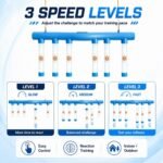 Upgrade Reflex Drop Sticks Challenge Game, Falling Reaction Training Tool, Adjustable Speed Catching Sticks for Hand Eye Coordination & Reaction Time Boost in Adults (Light-up) - Image 3
