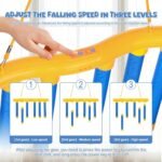 Reflex Drop Sticks Challenge Game, 2026 Upgrade Hand Eye Coordination Training Toy, Hand Speed Challenge Reaction Game, Catching All Drop Sticks for Adult- 3 Adjustable Speed - Image 3