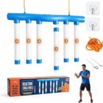 Upgrade Reflex Drop Sticks Challenge Game, Falling Reaction Training Tool, Adjustable Speed Catching Sticks for Hand Eye Coordination & Reaction Time Boost in Adults (Light-up)
